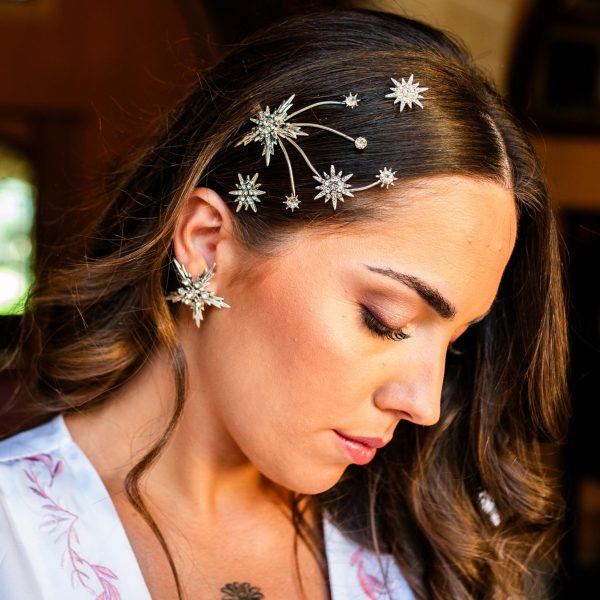 Peina novia Pendientes Estrella Alea